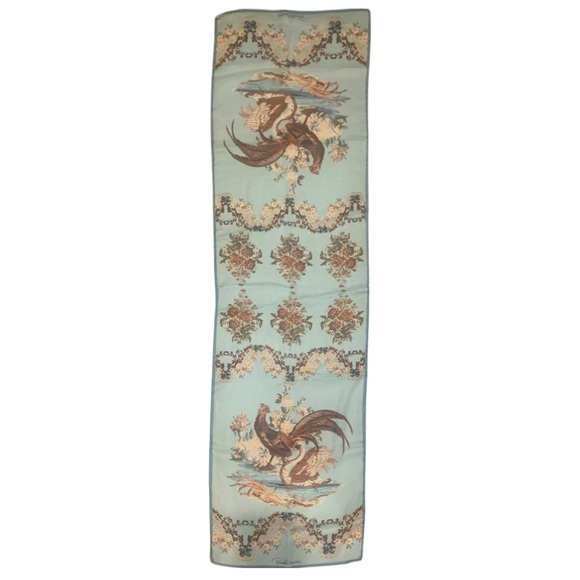 Roberto Cavalli silk wool cashmere scarf/shawl NWOT - Picture 2 of 5